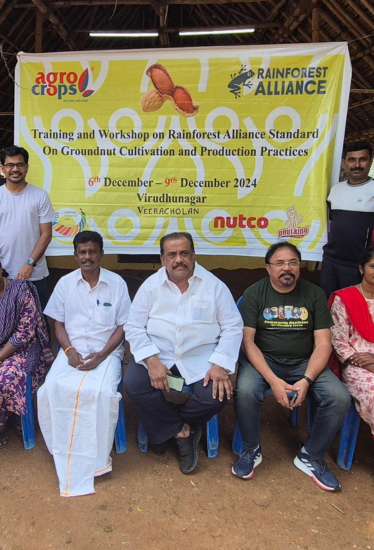 Agrocrops Organises India First Rainforest Alliance Training for Peanut Farmers in Virudhunagar